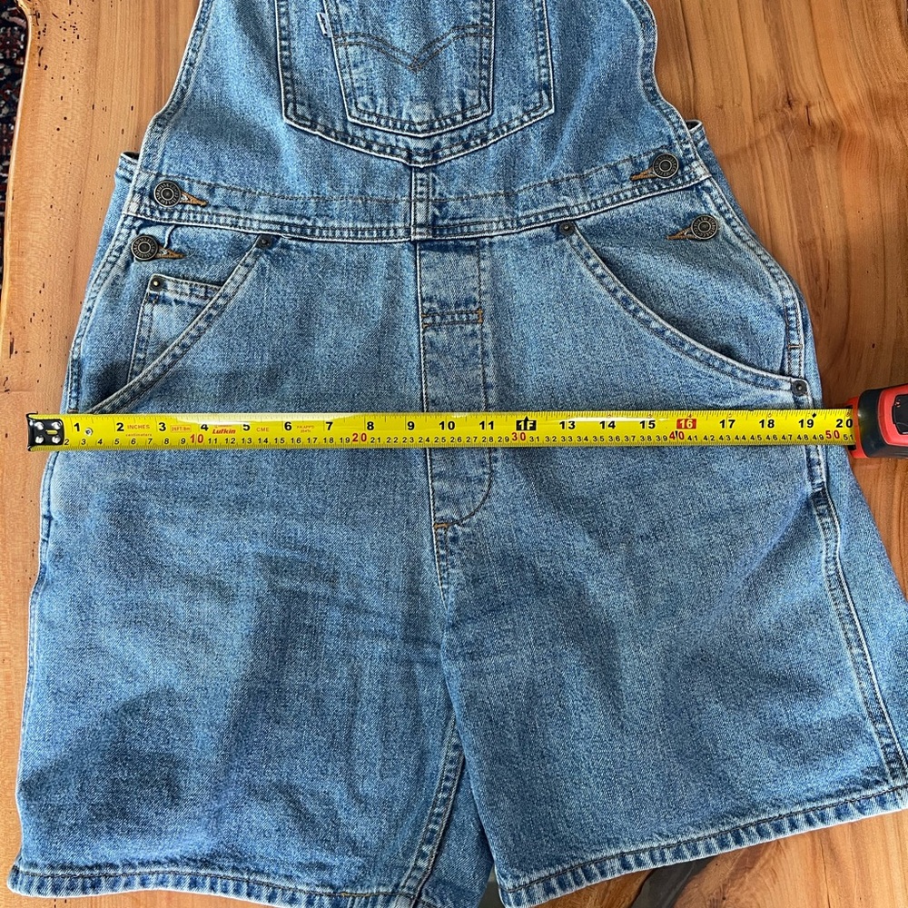 Vintage Levi's Denim Shortalls - Picture 12 of 12
